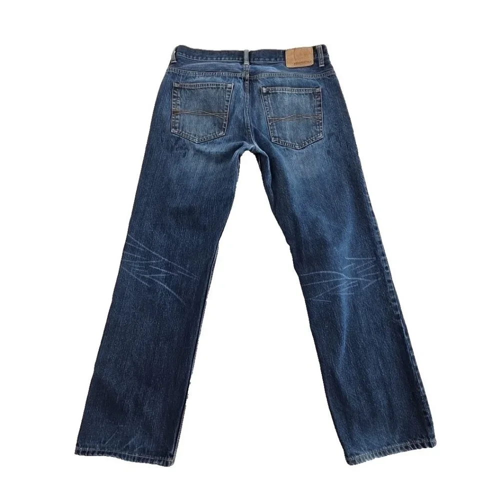 Aeropostale Jeans Men's 34x32 Med Wash Straight Leg LXPZCH24 Classic 100% Cotton